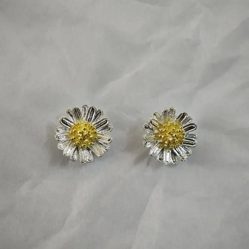 Aretes margaritas aleación 160936
