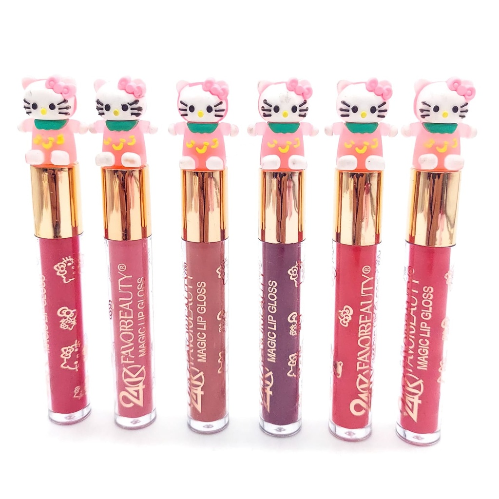 Kit labial líquido matte Kitty LG3143