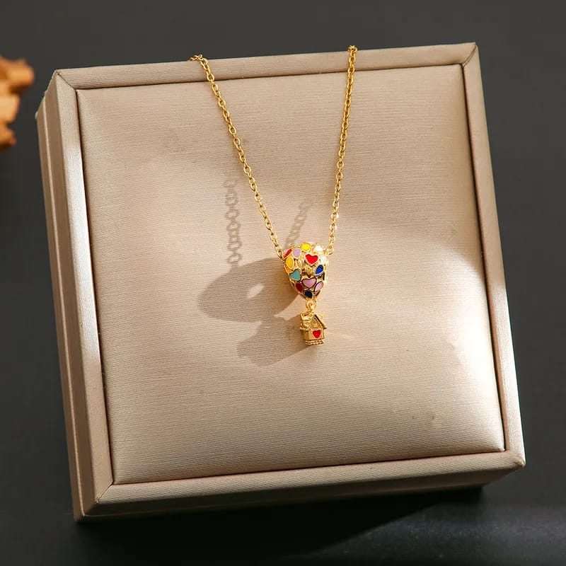 Collar globo de acero/titanio 2504606