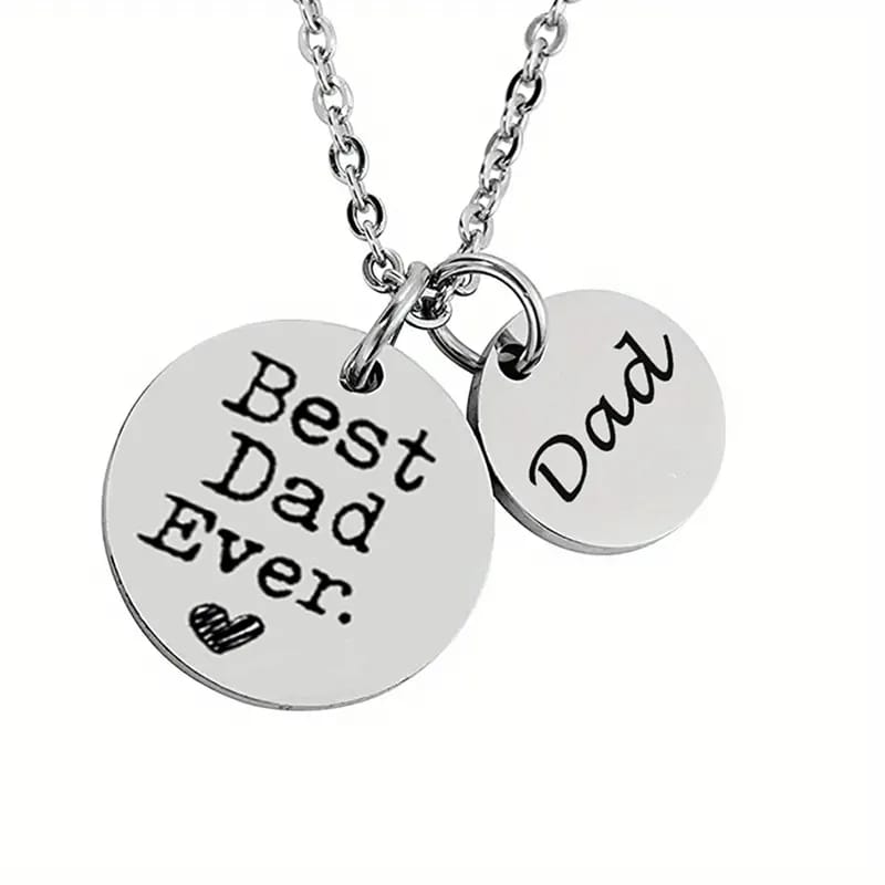 Collar best dad de acero/inoxidable 2504631