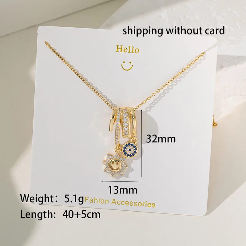 Collar dije elaborado de acero/titanio 2561705