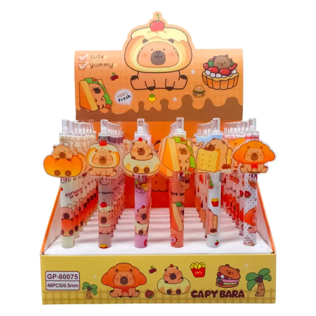 Kit lapicero Capibara 0.5MM 18947M (6uni) 