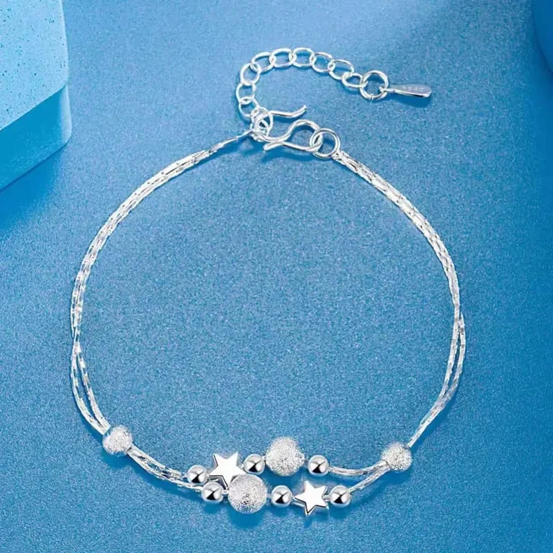 Pulsera con patron de pentagrama  160905