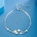 Pulsera con patron de pentagrama  160905