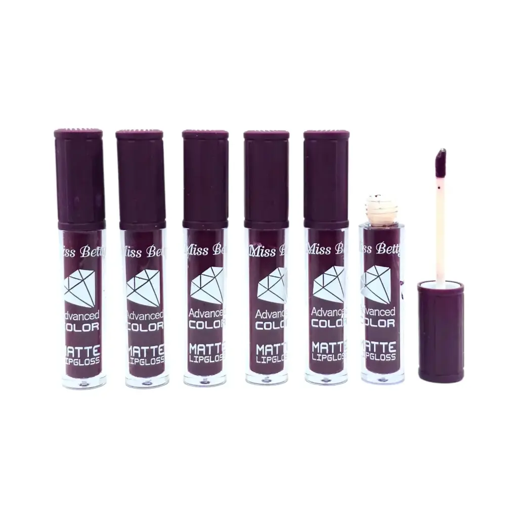 Kit lip gloss matte vino V1NO (6 unidades)