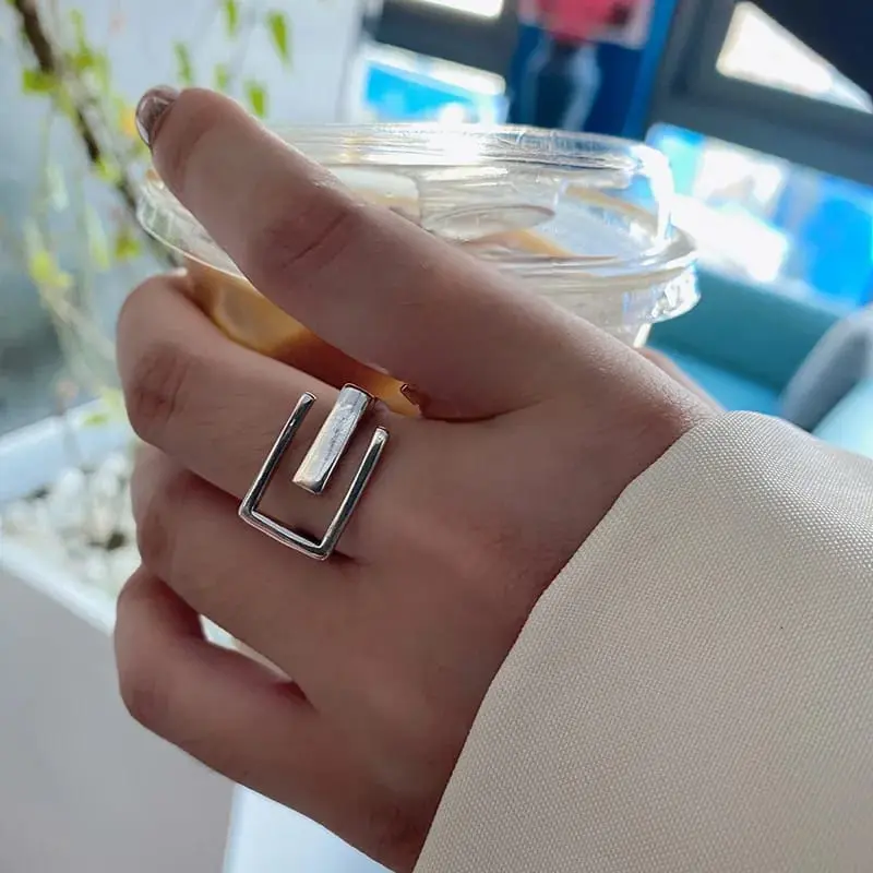 Anillo geométrico ajustable aleación 257732