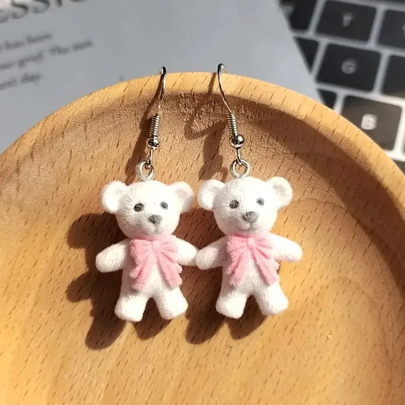Aretes figura peluche fantasía 51402