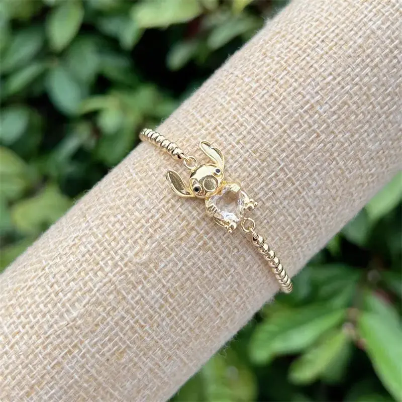 Pulso ajustable Stitch de cobre chapeado 260103