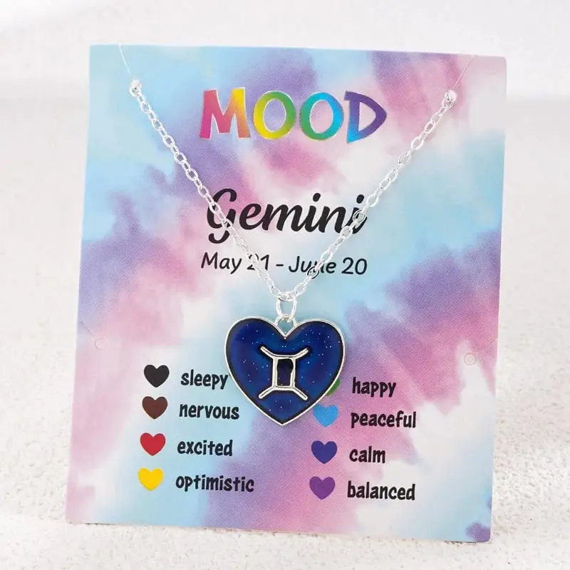 Collar signo zodiacal del humor fantasía 7022027