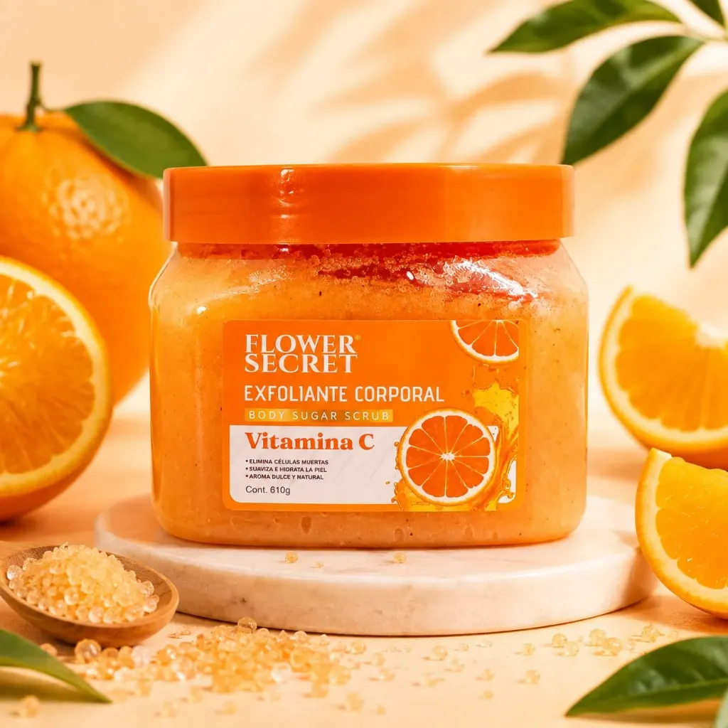 Exfoliante Flower Secret Vitamina C 110801