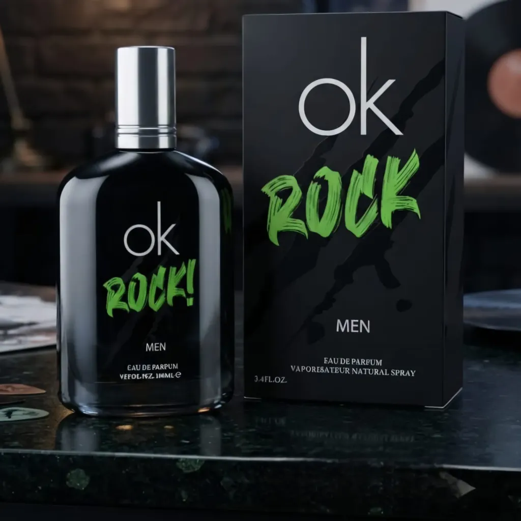 Perfume OK Rock black 100ML 2079 S09 MEN