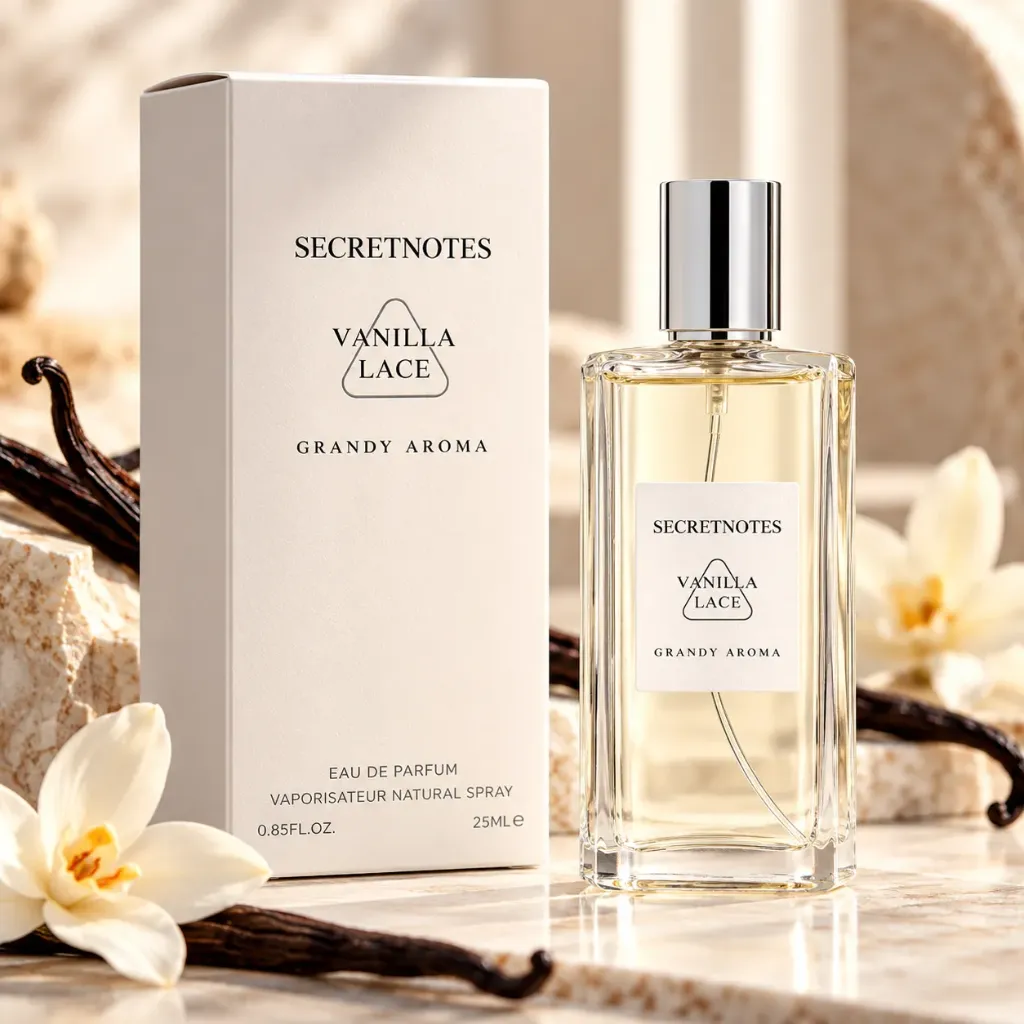 95ml perfume for women LV5427 "SECRETNOTES Vanilla lace Grandy Aroma"
