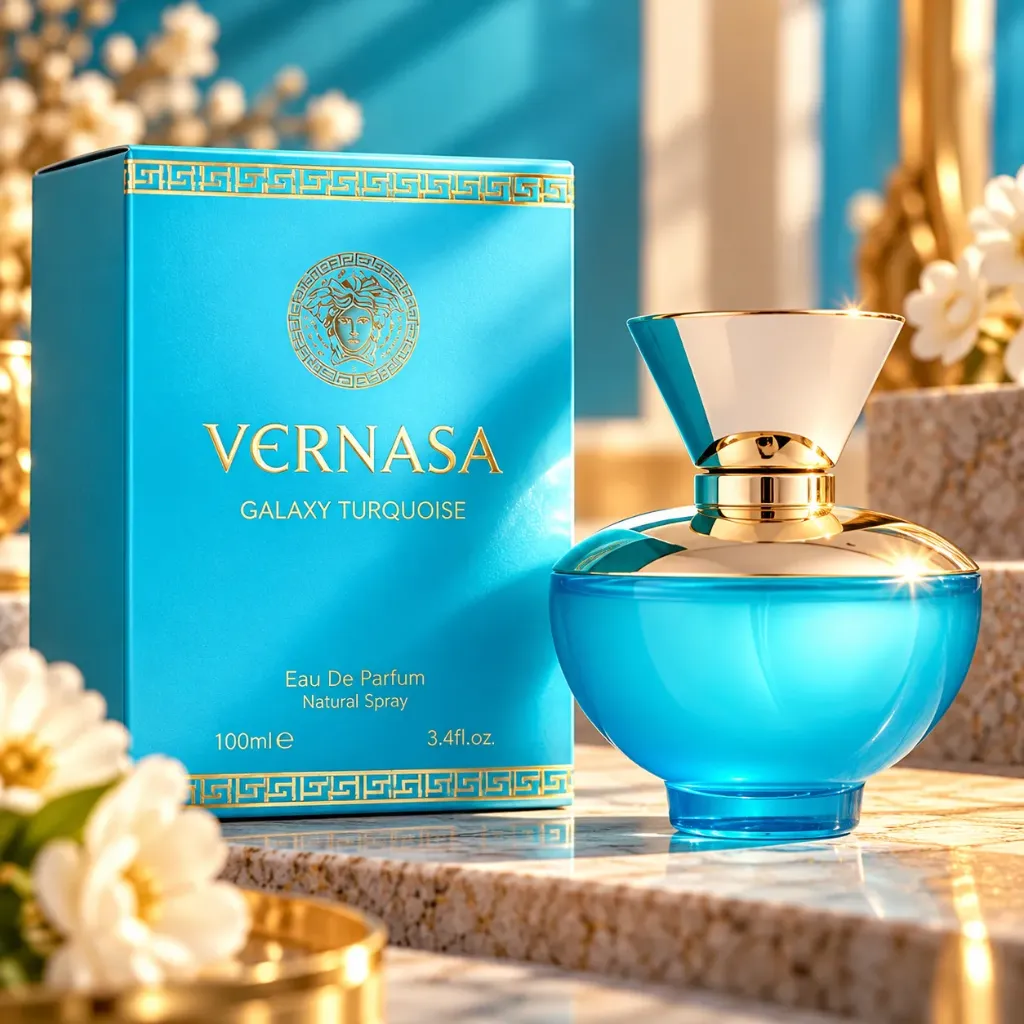 100ML perfume for women LV5353 VERNASA GALAXY TURQUOISE