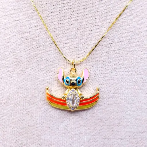 Collar Stitch tabla de acero/titanio 260139