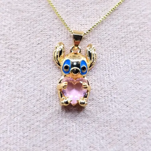 Collar Stitch colgante de acero/inoxidable 260136