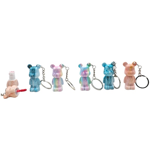Kit labial humectante llavero oso 131777 (6 unidades)
