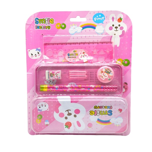 Set escolar c/estuche conejo A22778