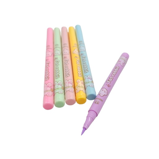 Kit delineador plumón pastel 131607 (6 unidades)