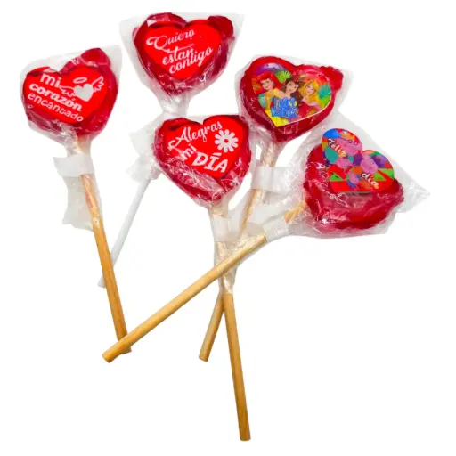 Paletas Dulce Cariño 🍬💕 5 unidades