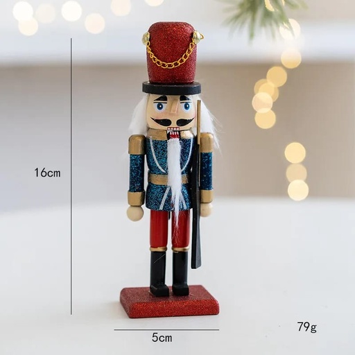 Cascanueces navideño de madera variedad NA042