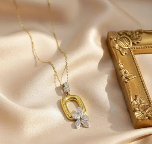 COLLAR CASUAL FLOR DE COBRE 541435