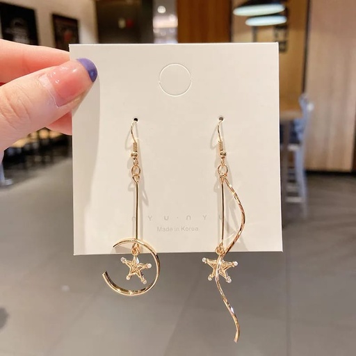 Aretes estrella colgante aleación 257718