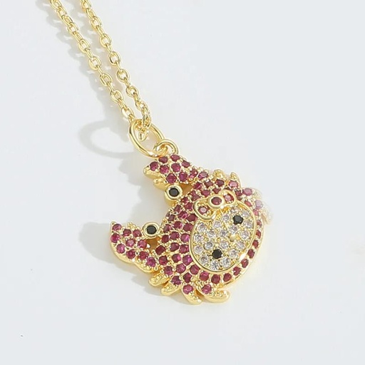 Collar Kitty cangrejo de acero/titanio 257724