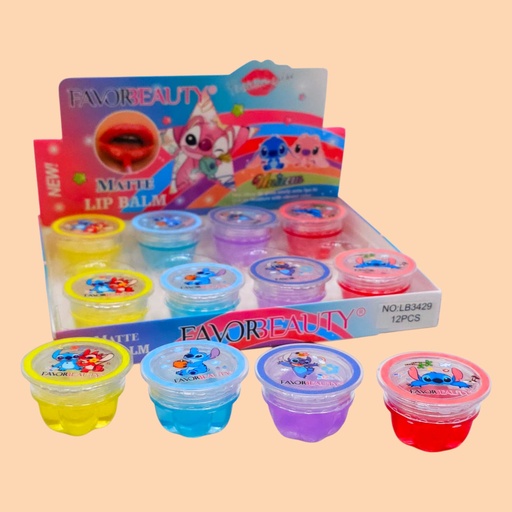 Kit bálsamo gelatina personaje LB342