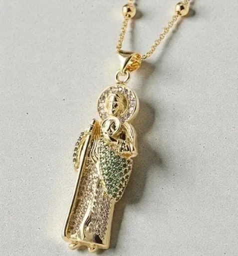 Collar San Judas cobre 260127