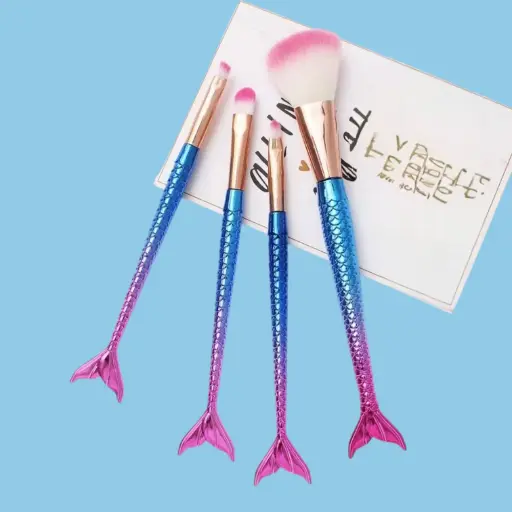 Set brochas sirena 4PCS 0177